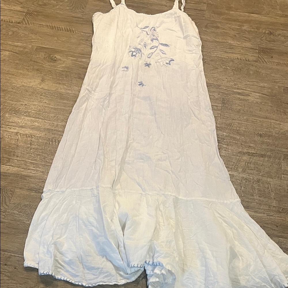 Blue Sky White dress